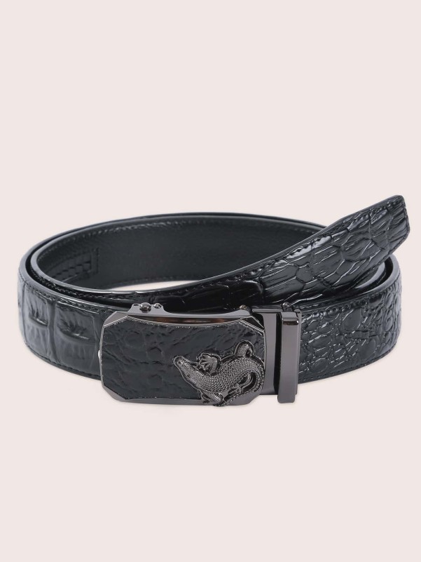 Men Animal Buckle Belt