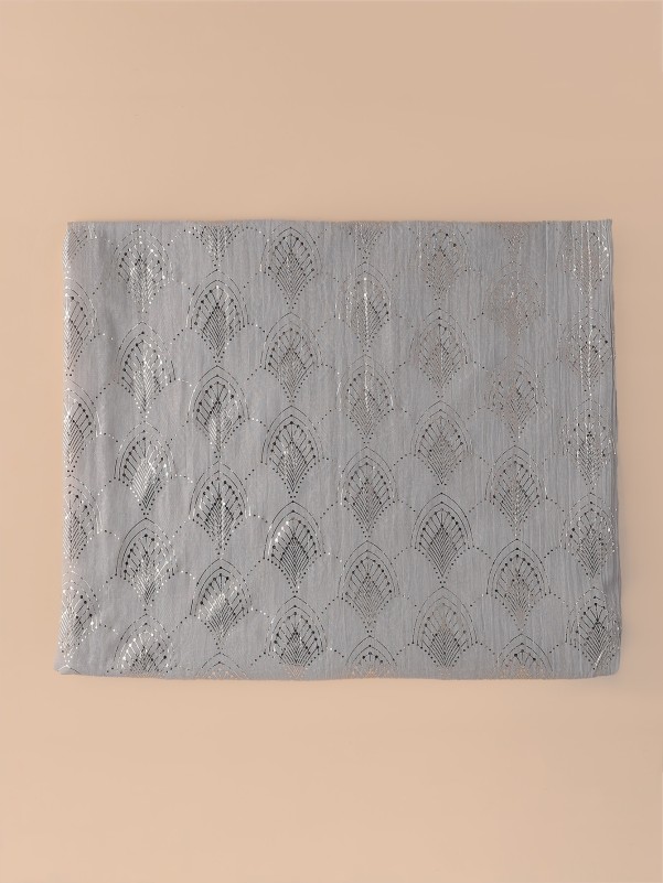 Geo Hot Stamping Scarf