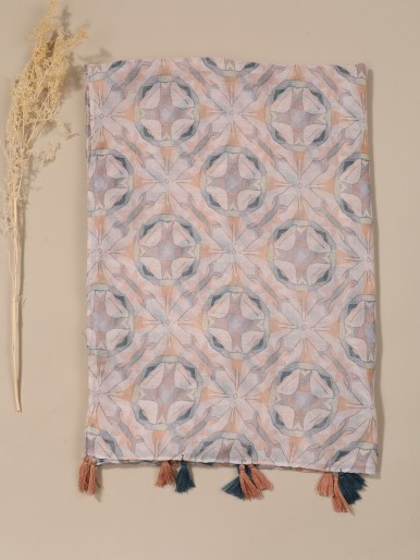 Tassel Decor Scarf