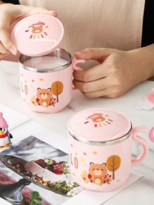 1pc Cartoon Graphic Vacuum Cup