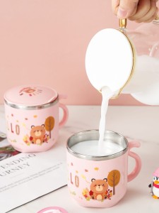 1pc Cartoon Graphic Vacuum Cup