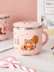 1pc Cartoon Graphic Vacuum Cup