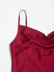 Solid Satin Cami Top