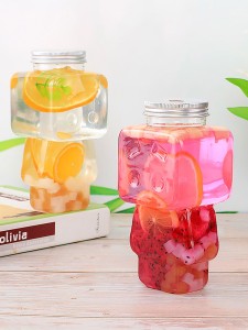 1pc Clear Water Bottle