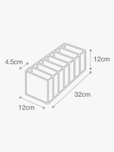 صندوق تخزين الملابس الداخلية متعدد الشبكات