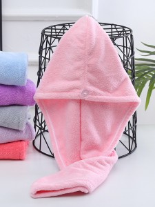 1pc Plain Random Hair Drying Cap