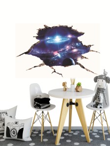 Galaxy Pattern Wall Sticker