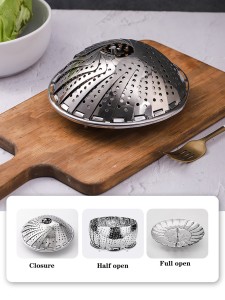 Stainless Steel Foldable Steam Rack