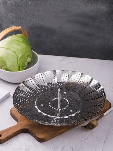 Stainless Steel Foldable Steam Rack