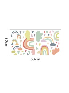 Rainbow Print Wall Sticker