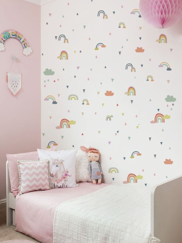 Rainbow Print Wall Sticker