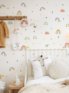 Rainbow Print Wall Sticker