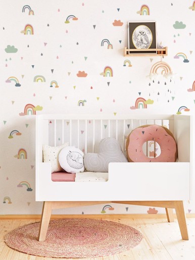 Rainbow Print Wall Sticker