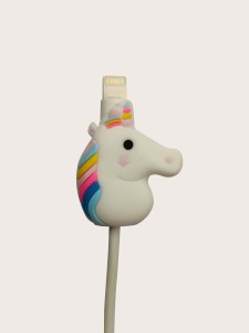 Silicone Cartoon Unicorn Data Cable Protector