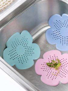 1pc Flower Shaped Kitchen Flume Filter