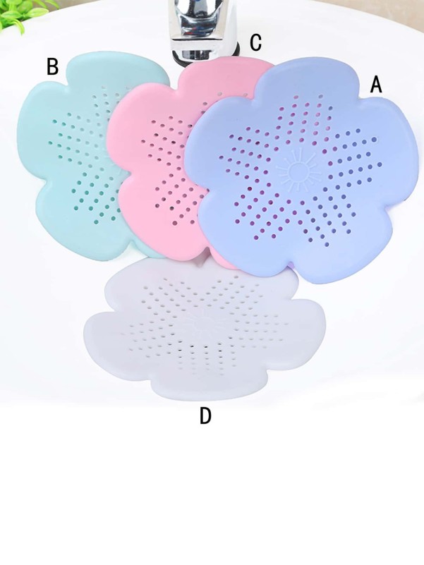 1pc Flower Shaped Kitchen Flume Filter