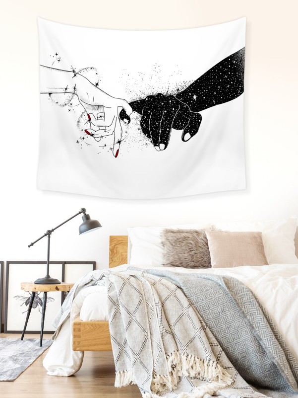 Hand Print Tapestry