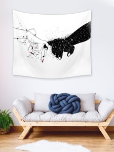 Hand Print Tapestry