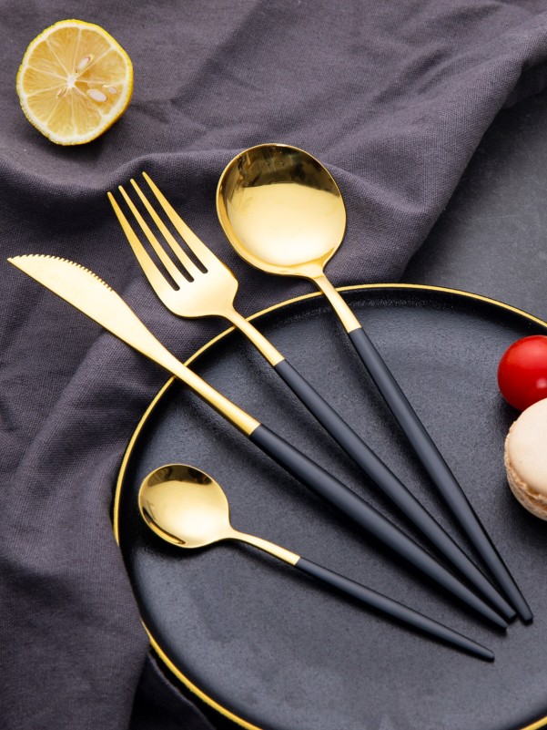 4pcs Stainless Steel Cutlery Set