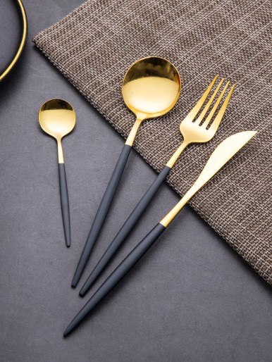 4pcs Stainless Steel Cutlery Set