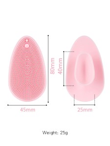 1pc Random Color Silicone Bath Brush