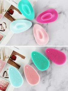 1pc Random Color Silicone Bath Brush