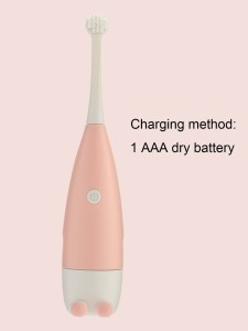 1pc Kids Electric Toothbrush & 2pcs Brush Head