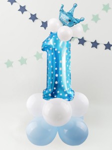 1set 1st Birthday Party Balloon