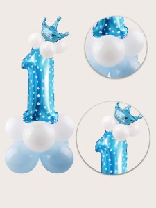 1set 1st Birthday Party Balloon