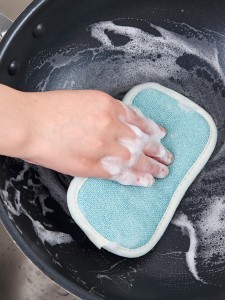 1 قطعة فرشاة تنظيف غسل الصحون بلون عشوائي