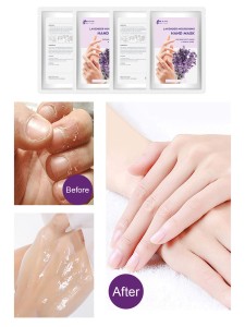 1pair Lavender Nourishing Hand Exfoliator