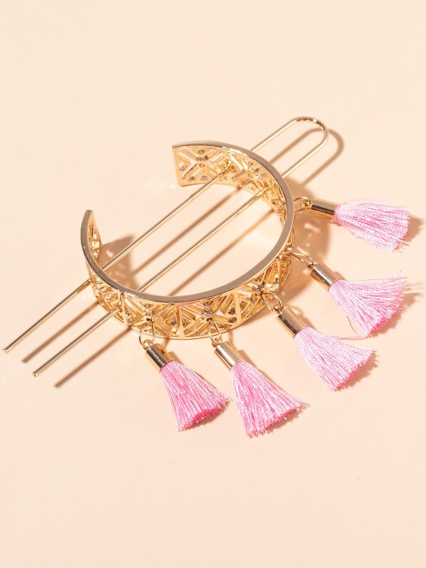 Tassel Decor Hair Pin