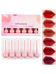 6pcs Moisturizing Lip Gloss