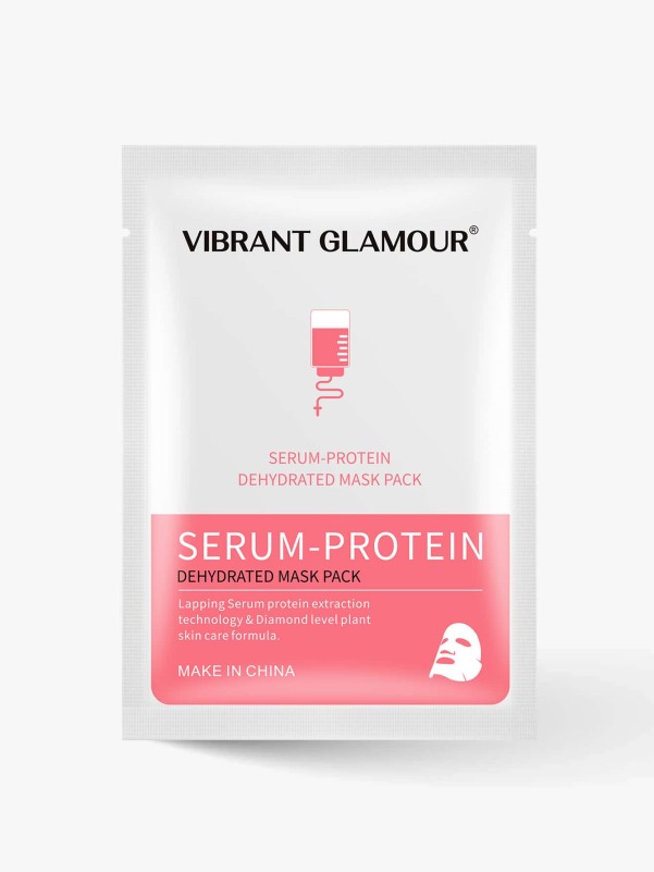 1pc Serum-Protein Hydrating Facial Sheet