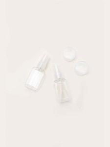 4pcs Clear Travel Bottle Set