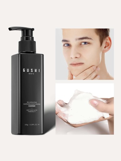 Men Rejuvenating Whitening Moisturizing Cleanser