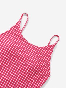 Gingham One Piece Swimsuit