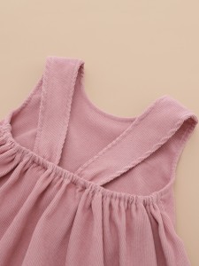 Baby Girl Bow Front Smock Dress