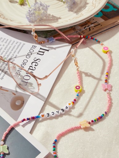 Beaded Glasses Chain