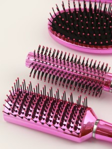 5pcs Metallic Hair Brush