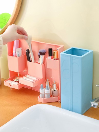 1pc Random Color Multifunction Storage Box