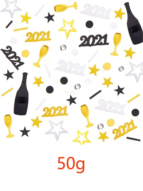 50g 2021 Decoration Confetti