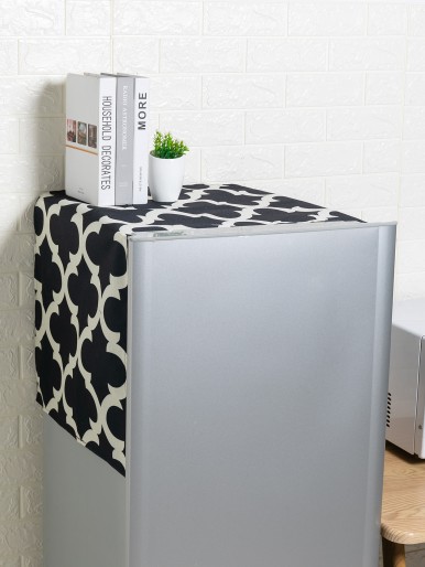 Geometric Pattern Refrigerator Top Cover