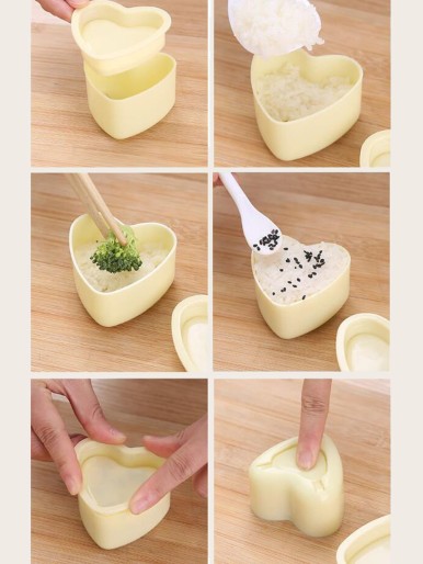 3pcs Rice Ball & Rice Scoop Set