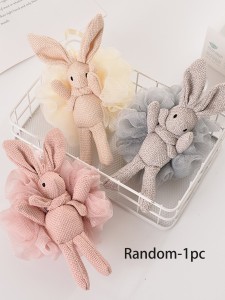 1pc Random Kids Rabbit Detail Foaming Ball