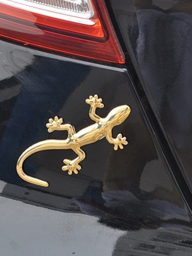 Gecko Pattern Car Sticker