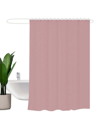 Solid Color Shower Curtain