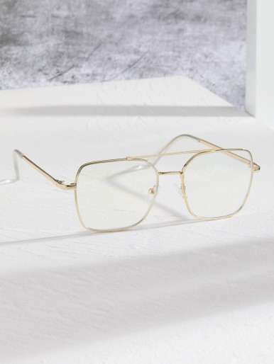 Men Metal Frame Eyeglasses