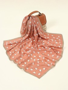 Heart Print Bandana