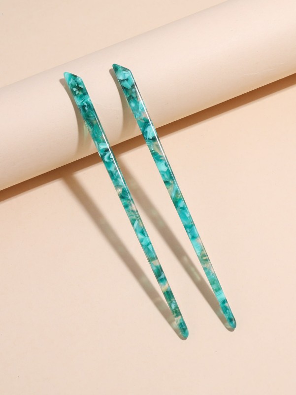 2pcs Acetic Acid Hair Pin